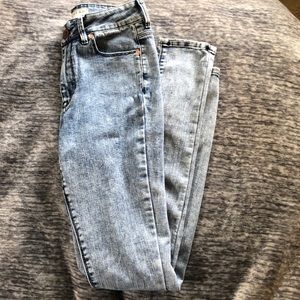 Bullhead High Waisted Skinny Jeans